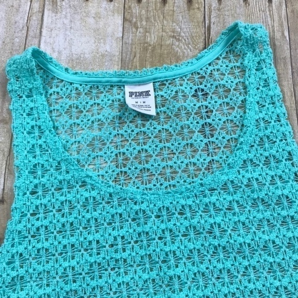 PINK Crocheted Tank - Picture 3 of 6